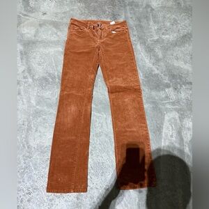 Women's Brown Corduroy Patagonia Jeans Size 27 Long